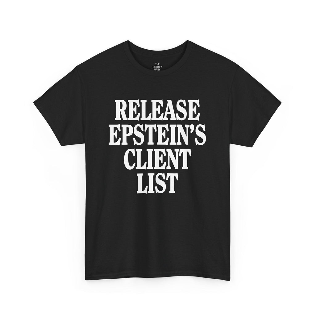 Release Epstein's Client List Shirt