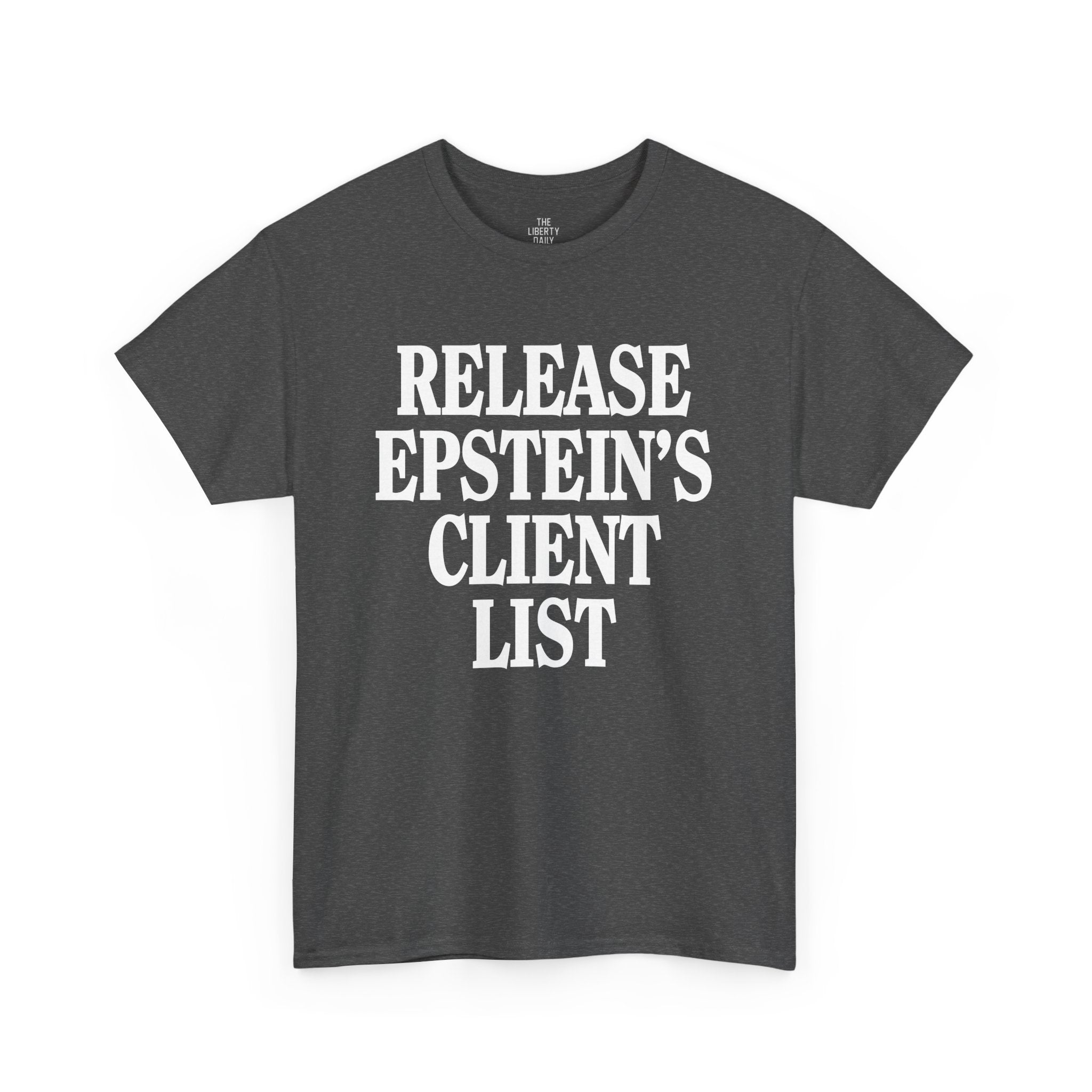 Release Epstein's Client List Shirt