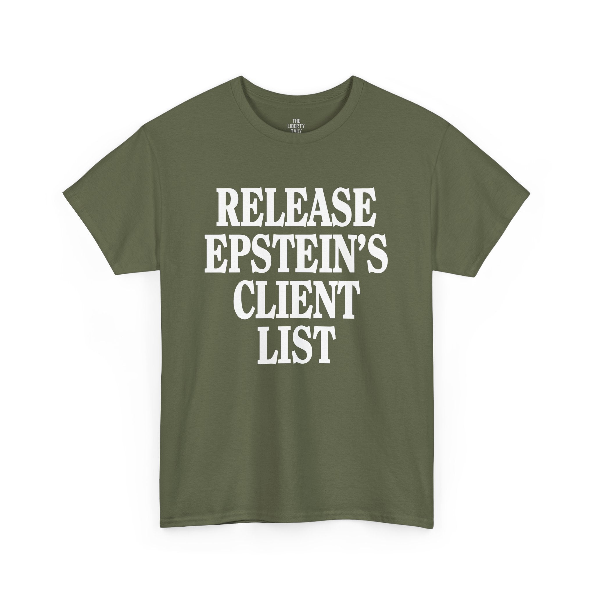 Release Epstein's Client List Shirt