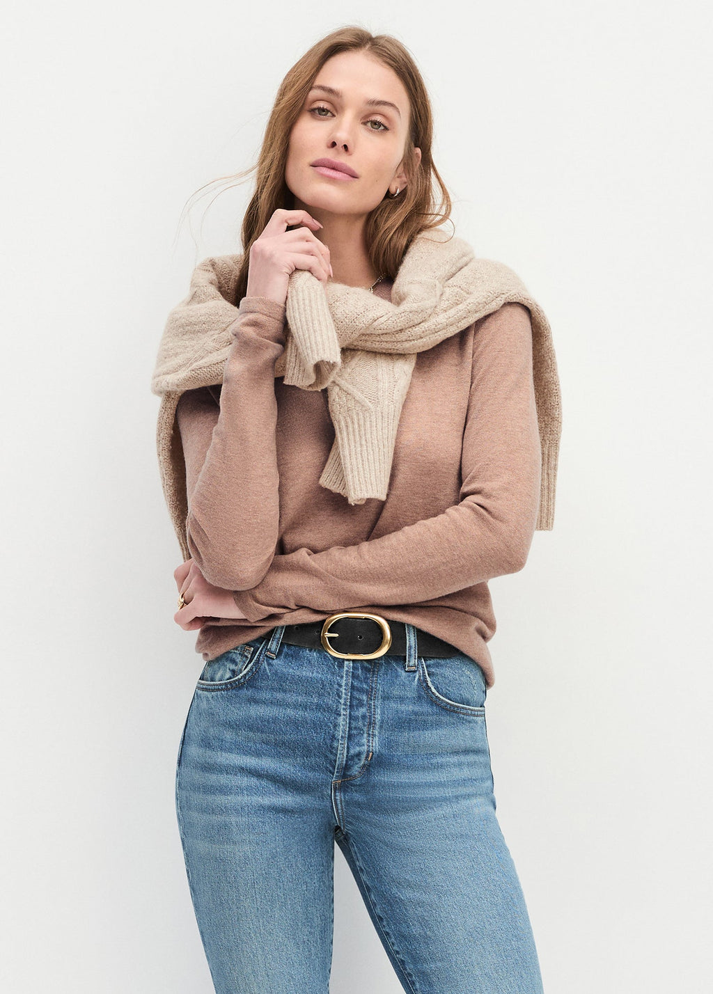 THE SUEDE JEAN BELT