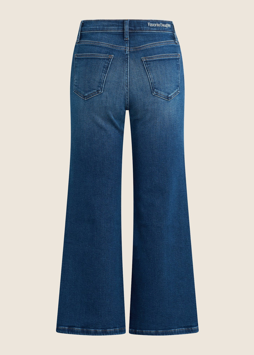 THE RUBY MID RISE WIDE LEG STRAIGHT