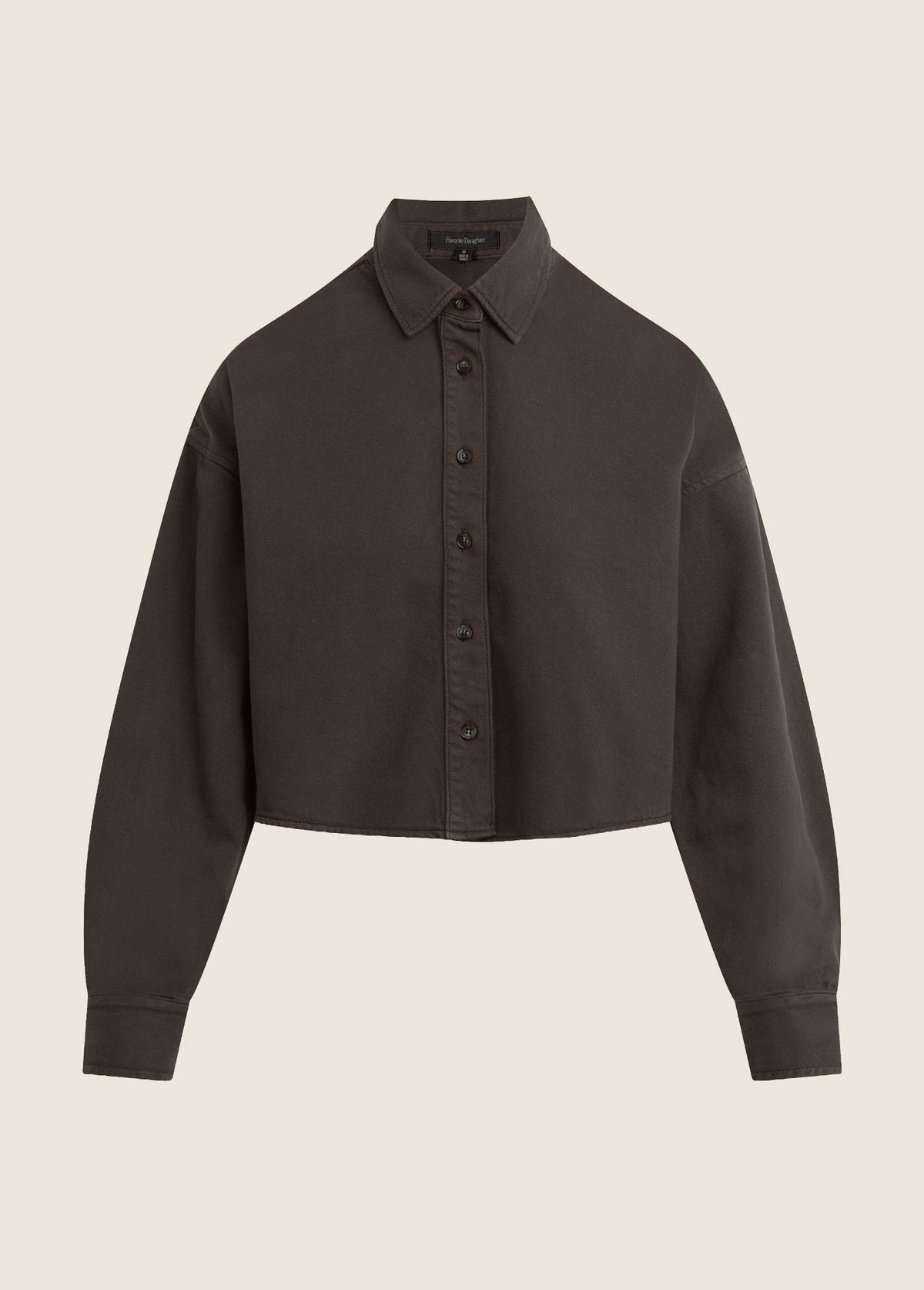 THE CROP EX-BOYFRIEND SHIRT