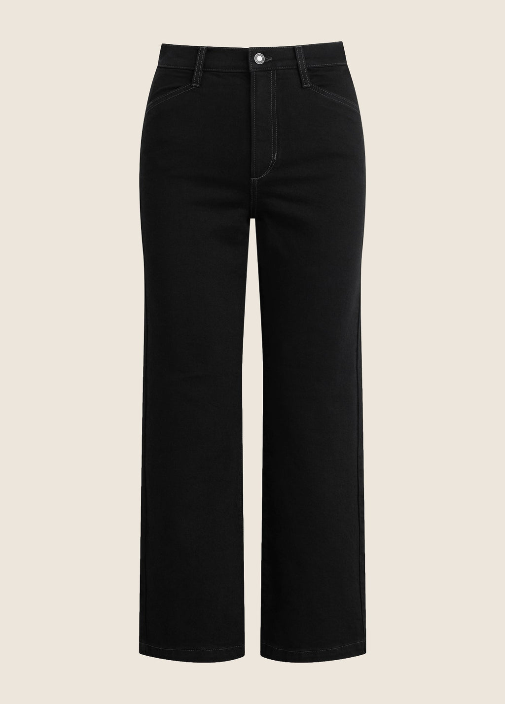 THE RUBY MID RISE WIDE LEG STRAIGHT
