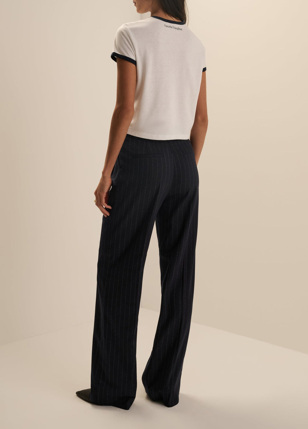 THE CROPPED FAVORITE RINGER TEE