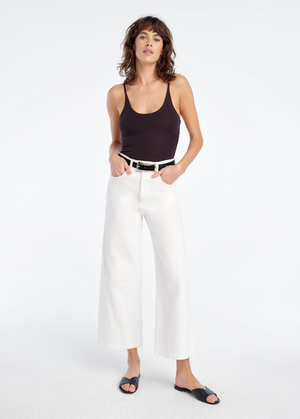 THE MASHA SUPER HIGH RISE WIDE LEG CROP