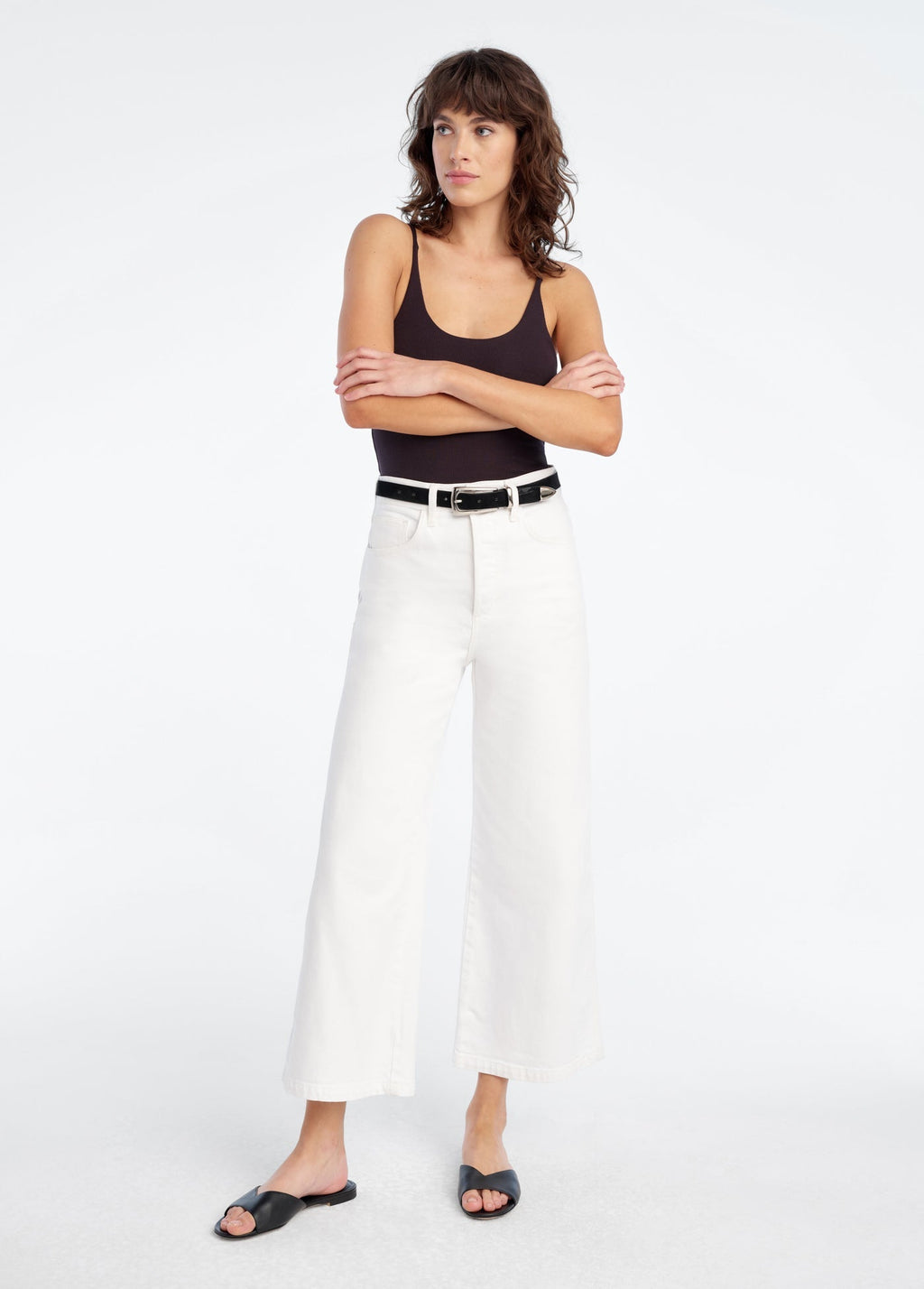 THE MASHA SUPER HIGH RISE WIDE LEG CROP
