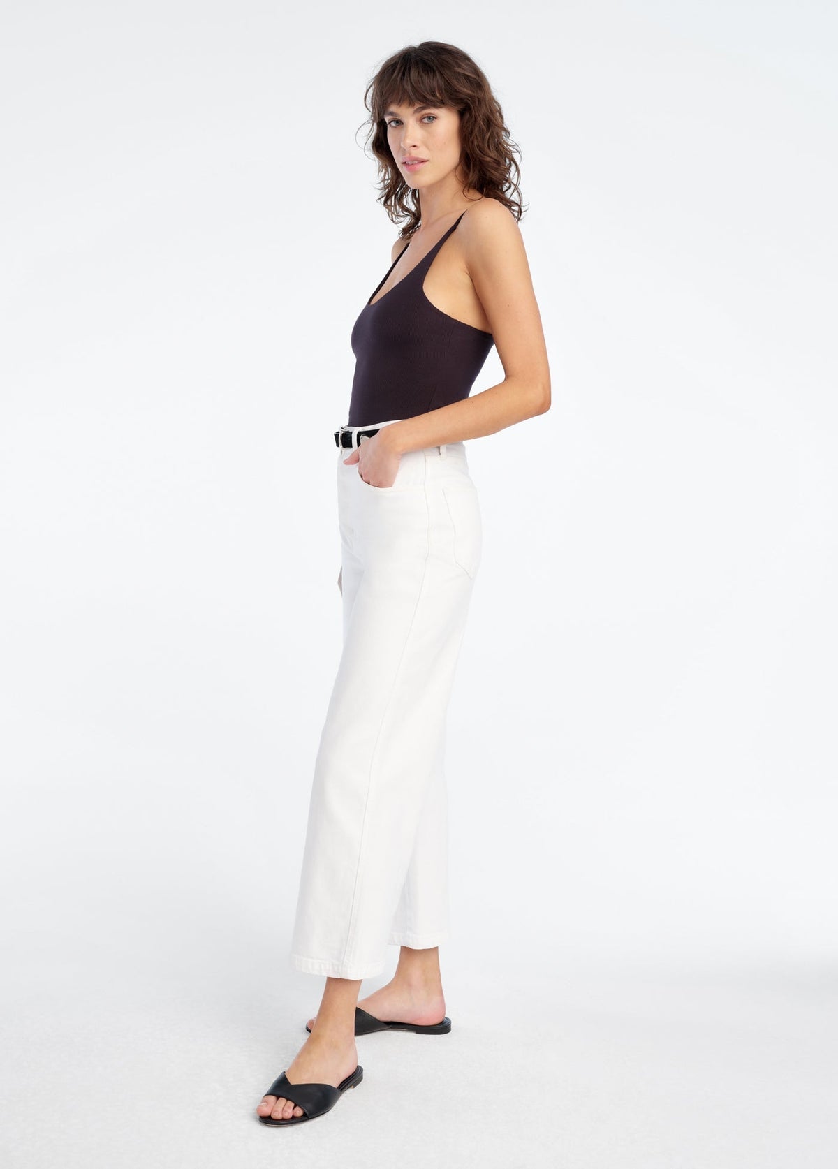 THE MASHA SUPER HIGH RISE WIDE LEG CROP