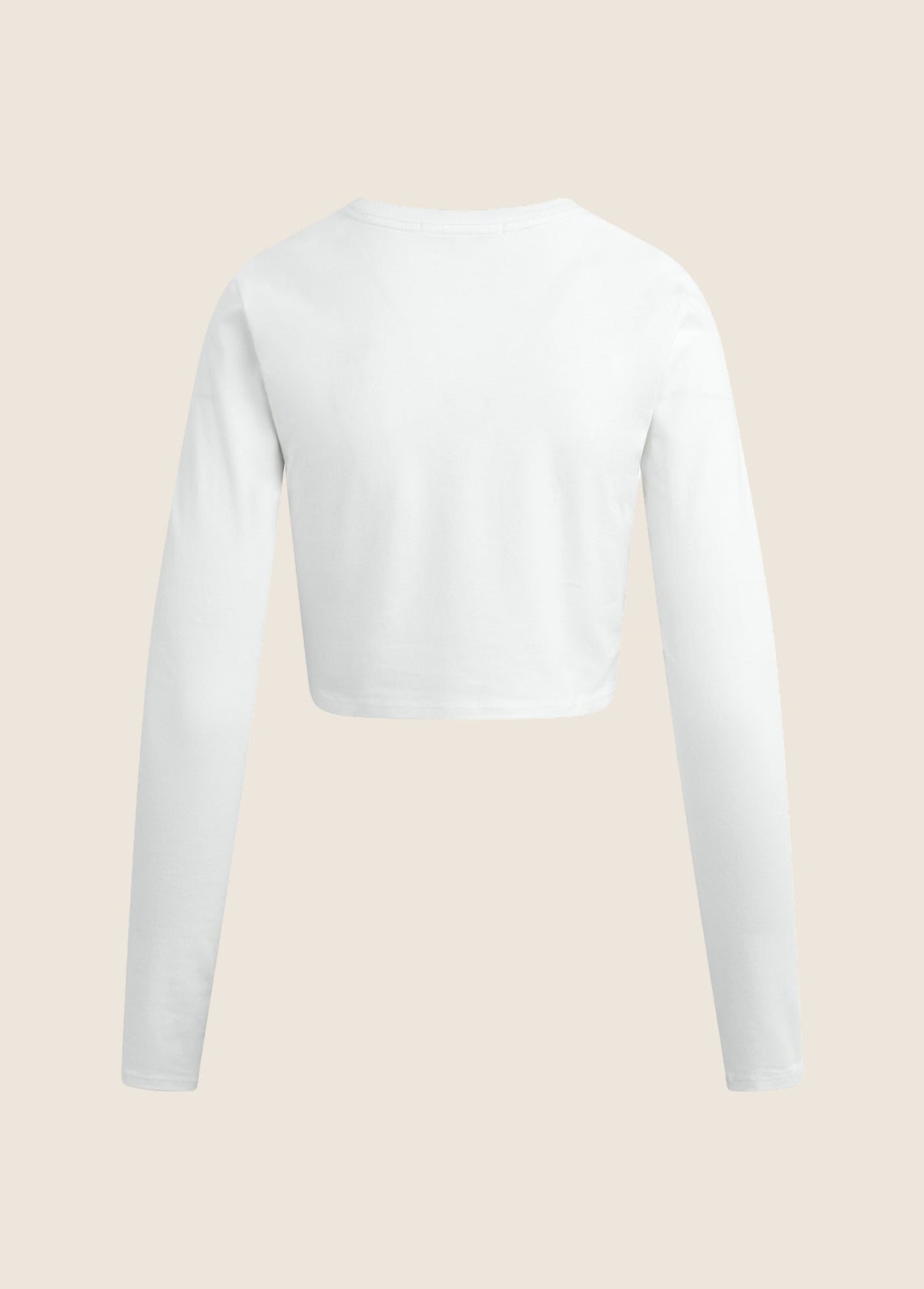 THE LONG SLEEVE LAURA CROP TOP