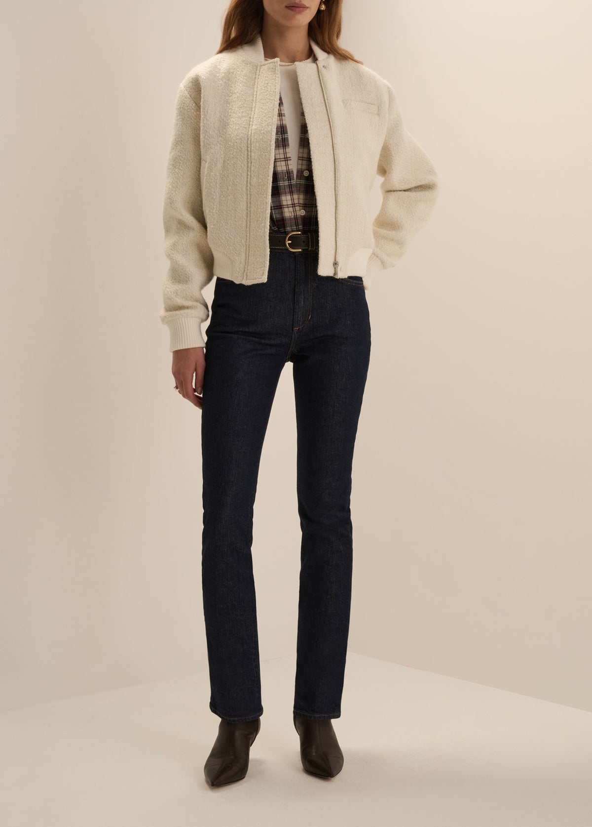 THE BOUCLE STUDIO BOMBER
