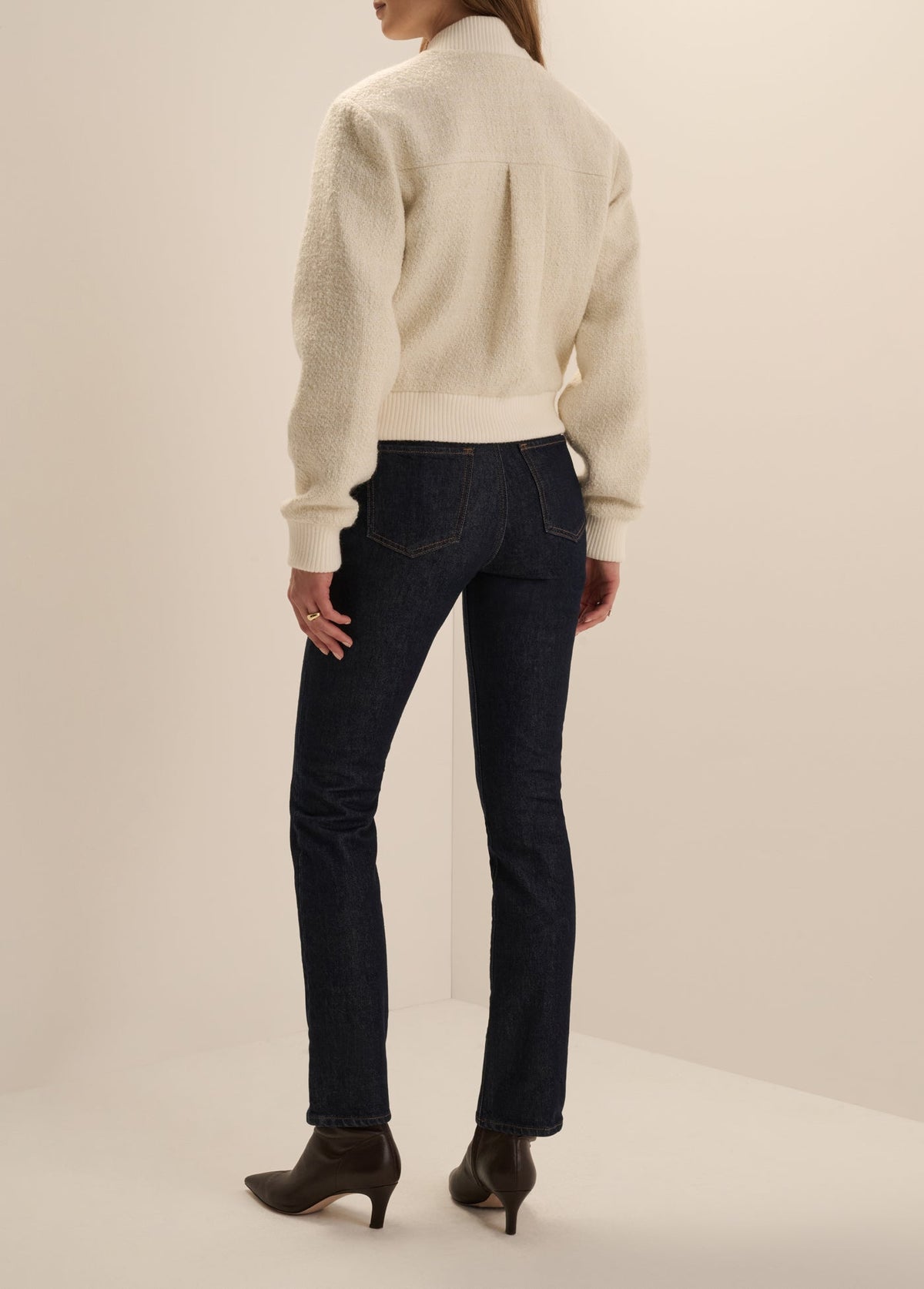 THE BOUCLE STUDIO BOMBER
