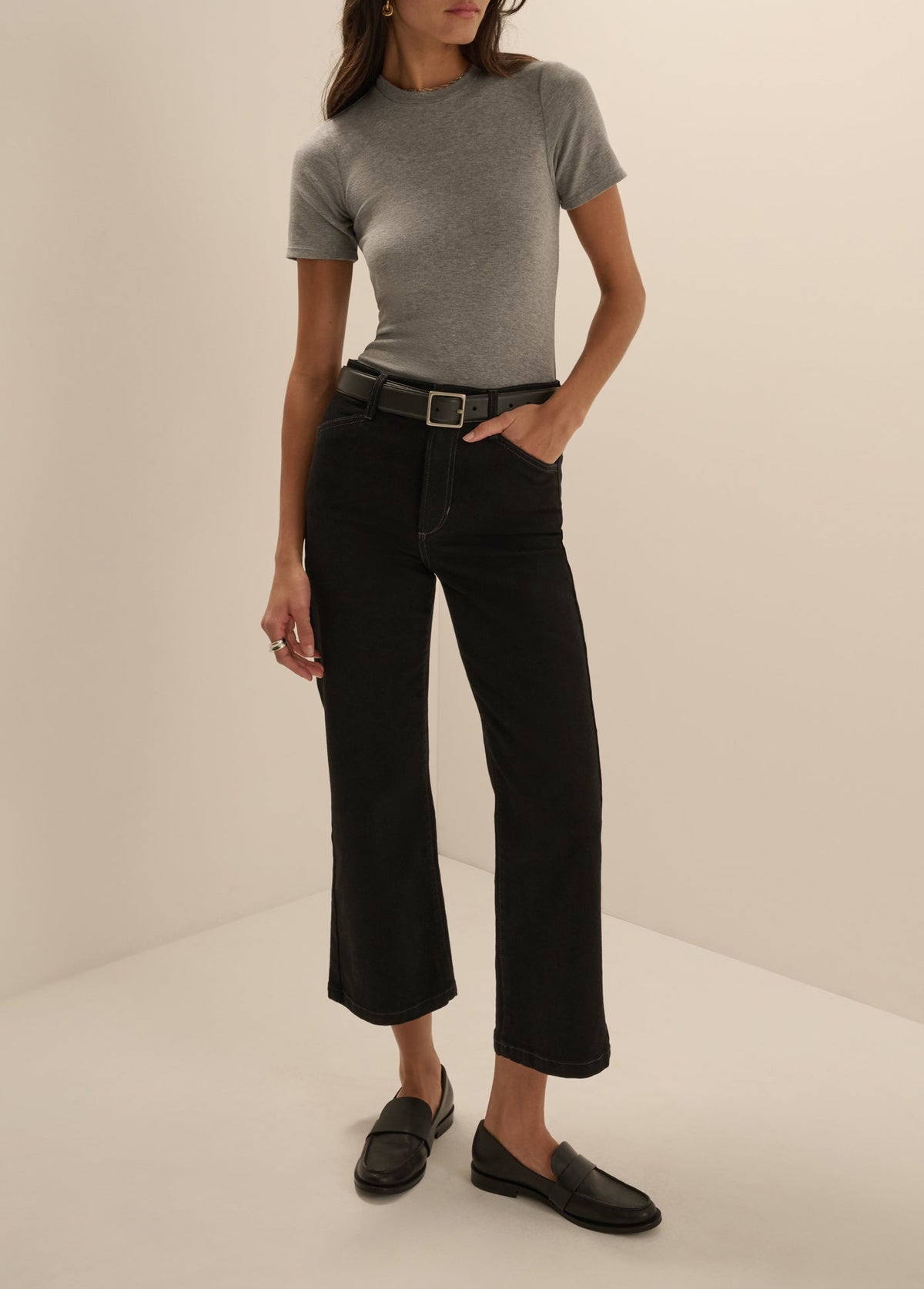 THE RUBY MID RISE WIDE LEG STRAIGHT