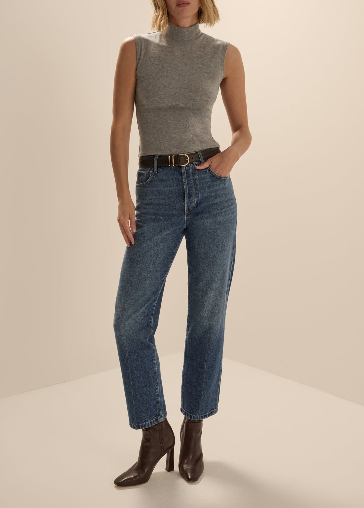 THE HERITAGE MOCKNECK TOP