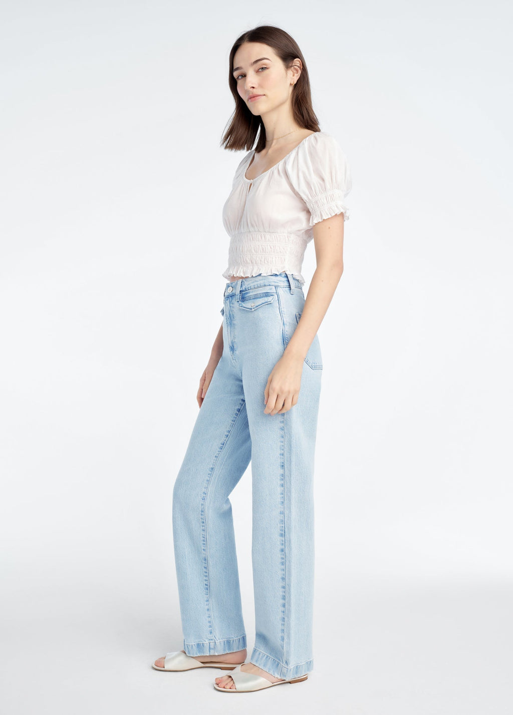 THE KELLY HIGH RISE STRAIGHT TROUSER