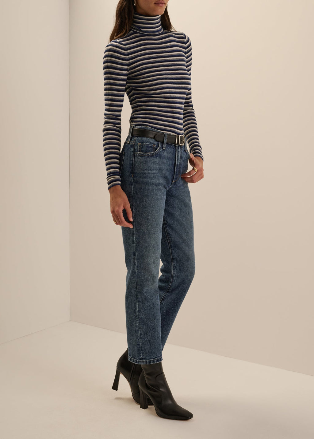 THE DOT MID RISE STRAIGHT ANKLE