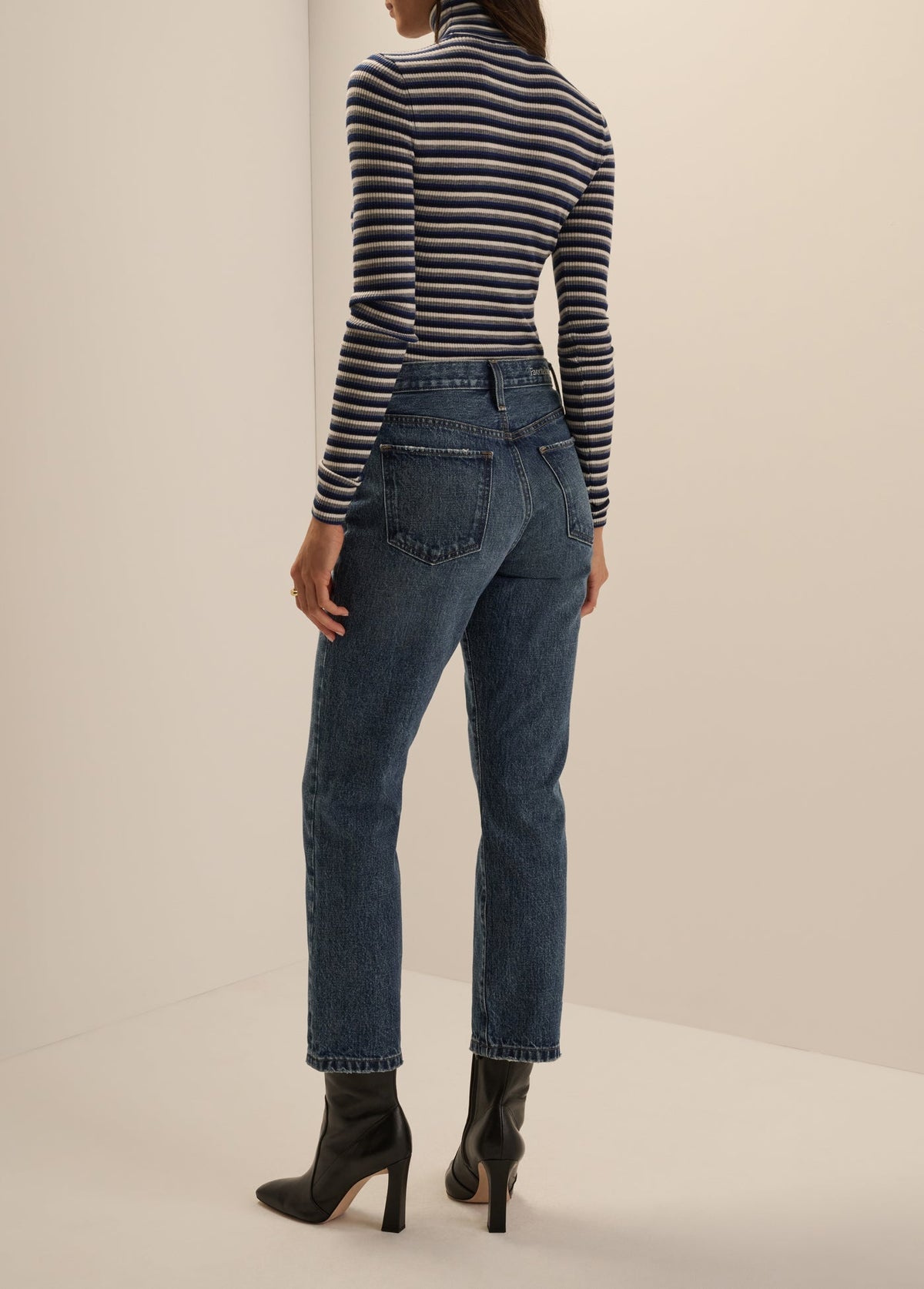 THE DOT MID RISE STRAIGHT ANKLE