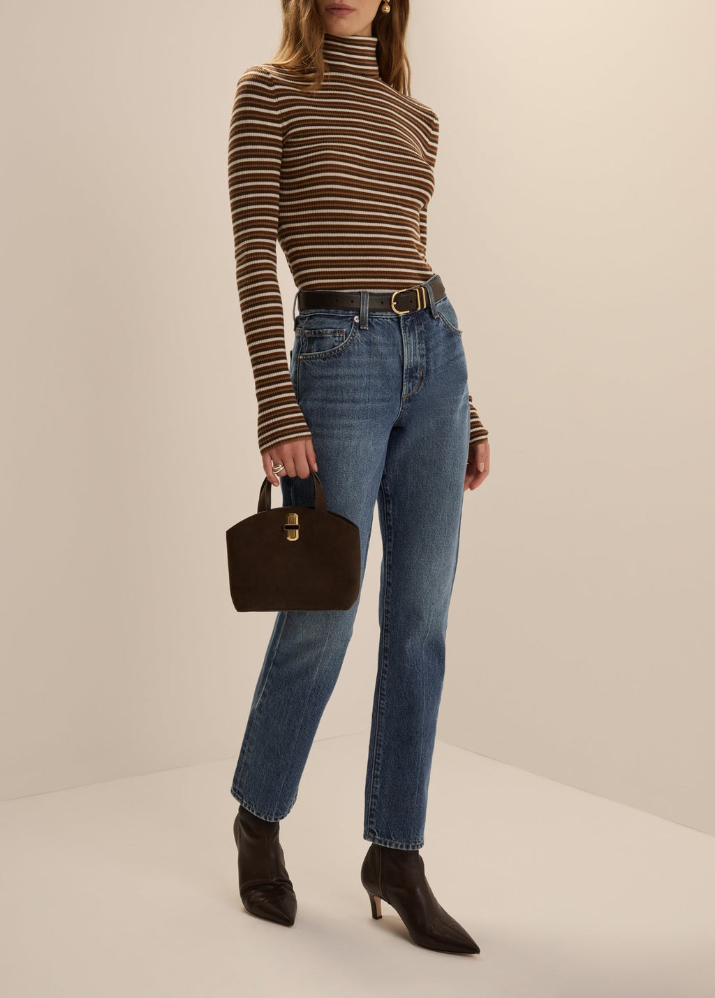 THE DOT MID RISE STRAIGHT ANKLE