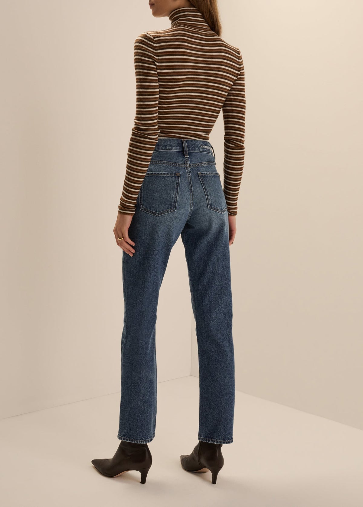 THE DOT MID RISE STRAIGHT ANKLE