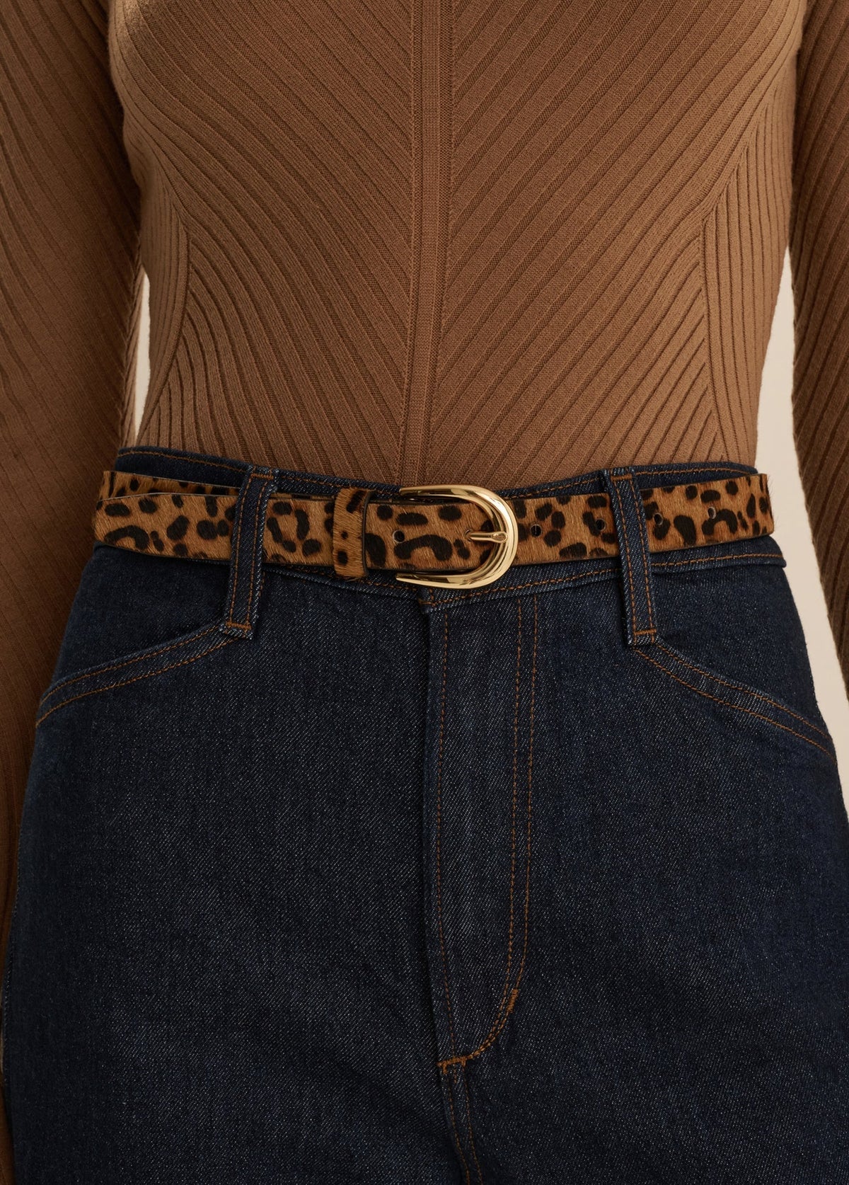 THE LEOPARD FAVORITE BELT