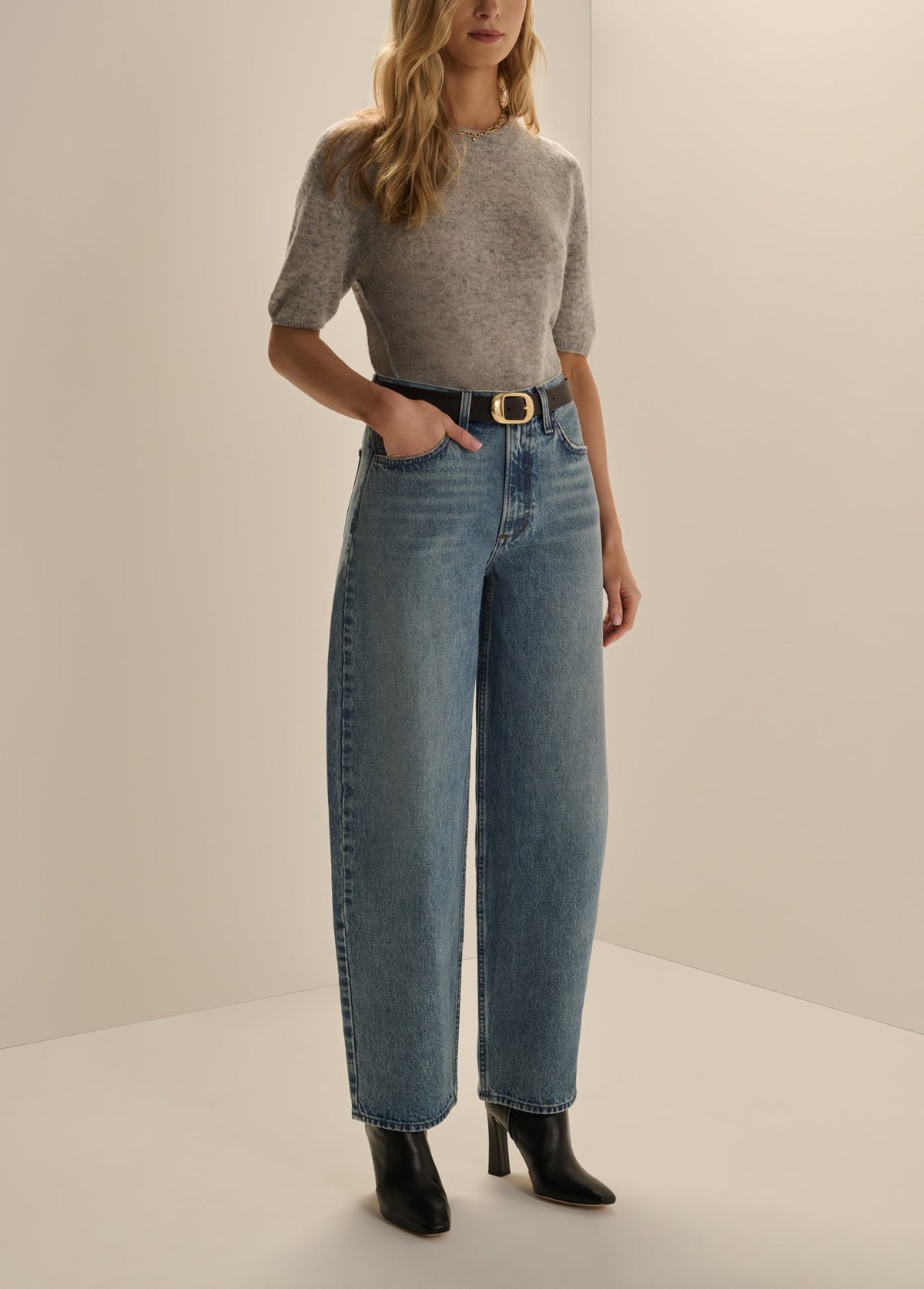 THE MERCER MID RISE EASY BARELY BARREL