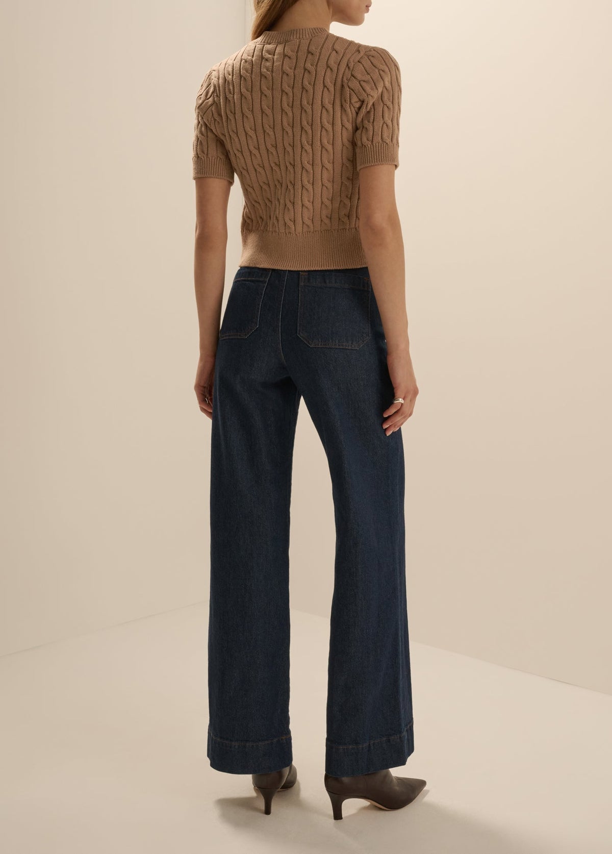 THE CAFE CABLE CARDIGAN