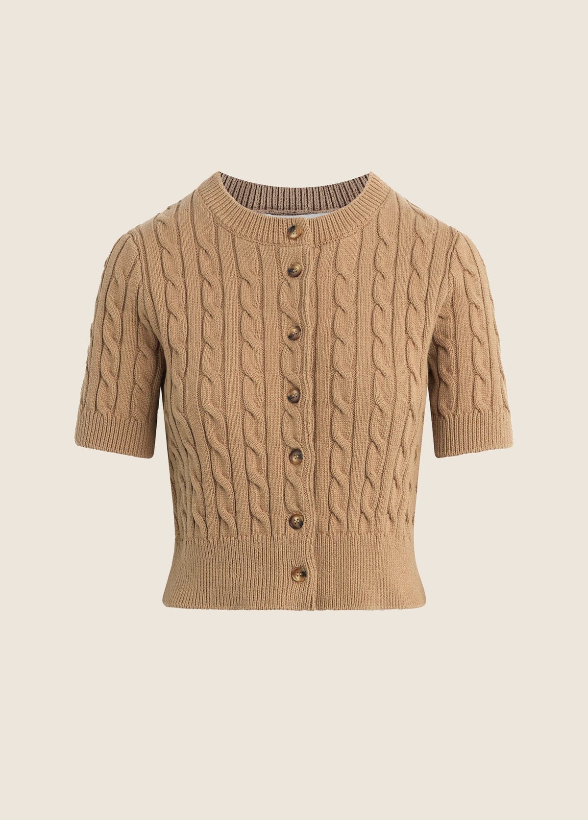 THE CAFE CABLE CARDIGAN