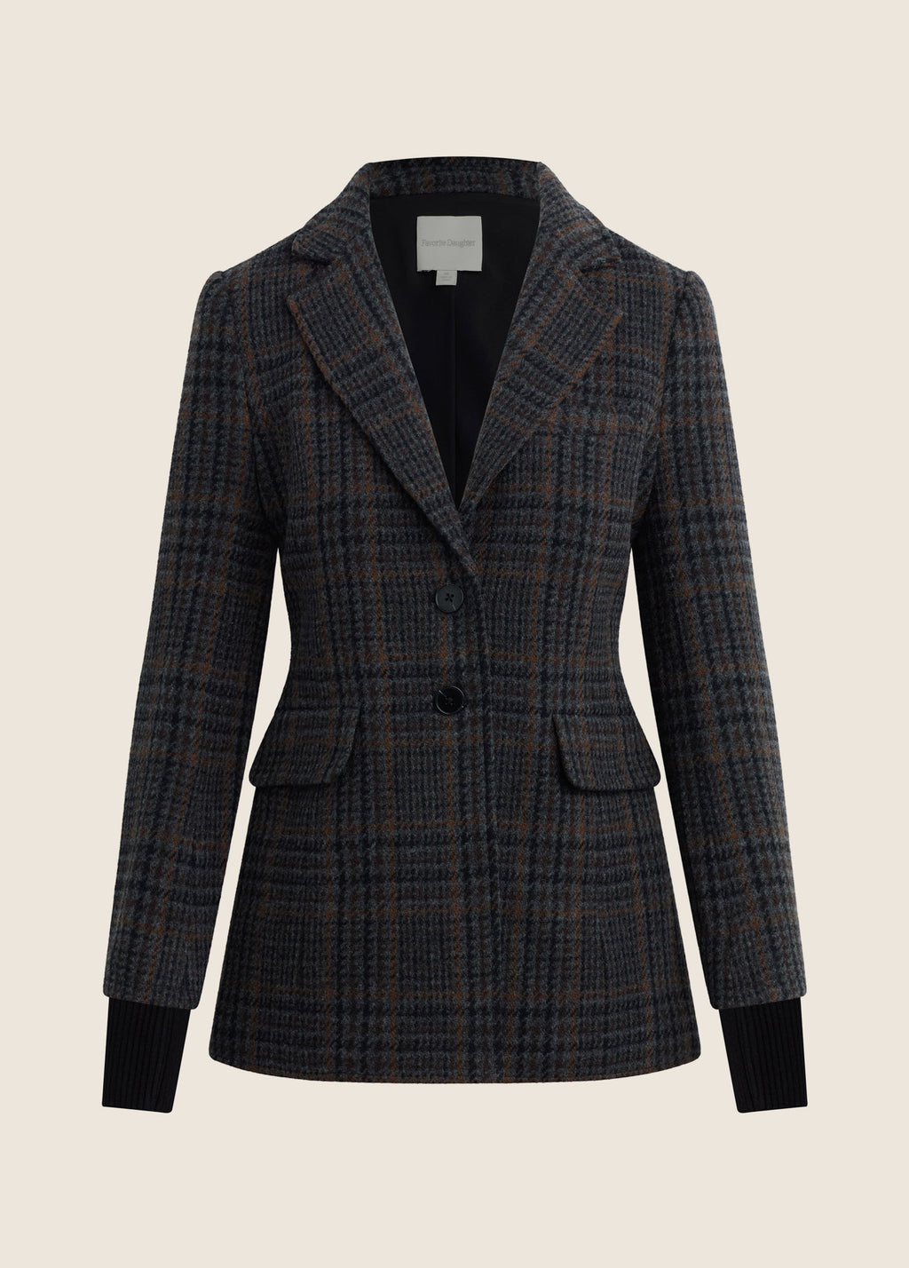 THE PLAID CITY BLAZER