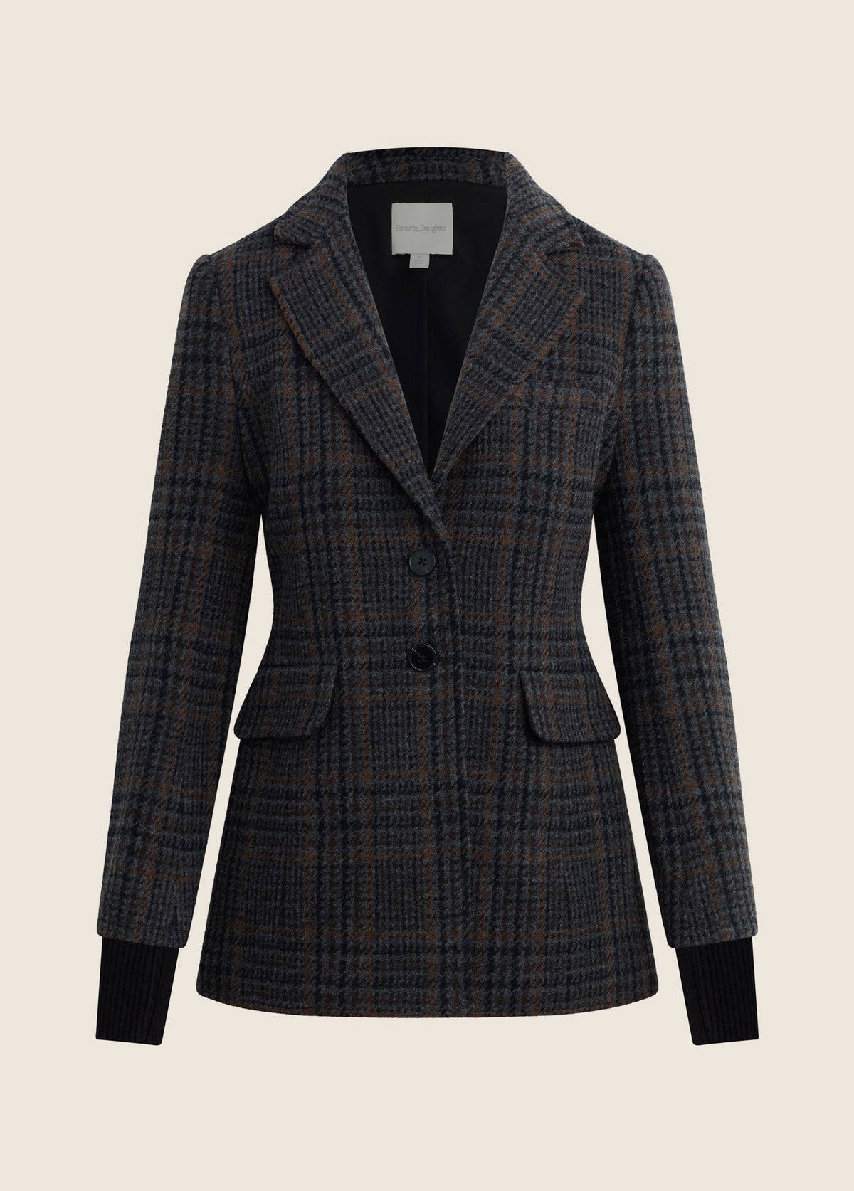THE PLAID CITY BLAZER